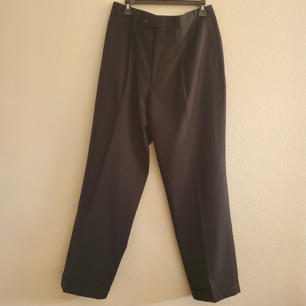 Geoffrey Beene Men's Black Dress Pants